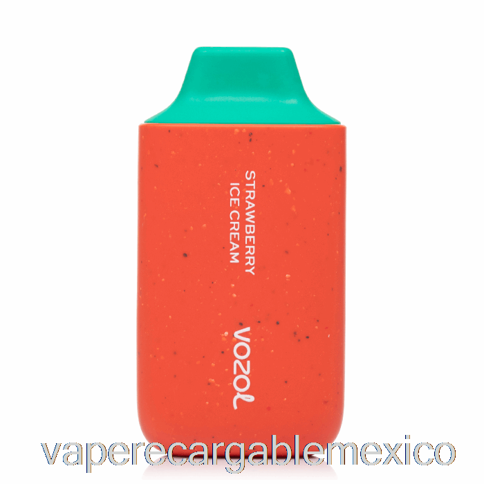 Vape Recargable Vozol Star 6000 Desechable Helado De Fresa